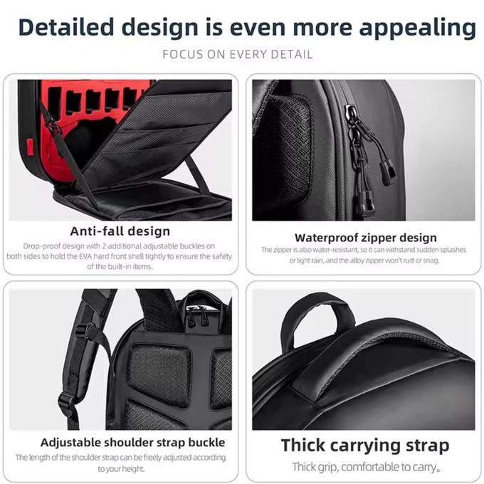 

Startrc Drone Backpack For Dji Mavic 3 Series Waterproof Hard Bag Dji Mini 4 Pro Drone Case For Dji Air 3 Accessories Terlaris