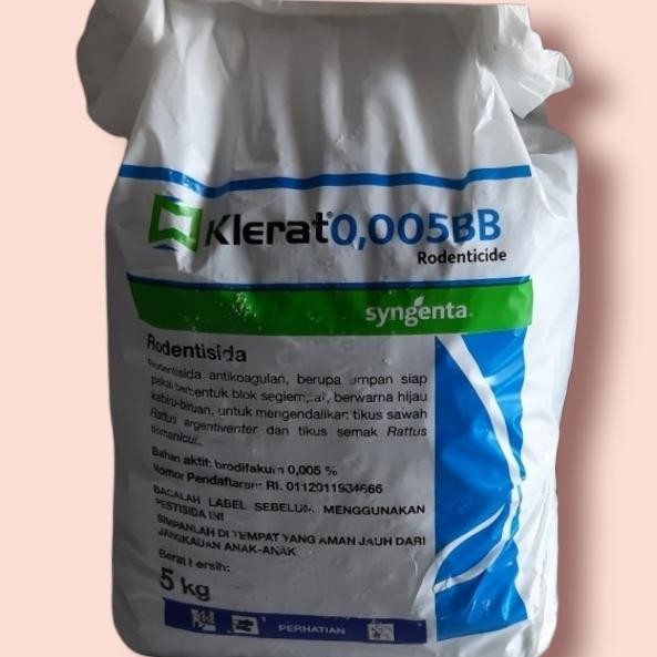 promo Racun Tikus Klerat Kemasan 5Kg produksi Syngenta