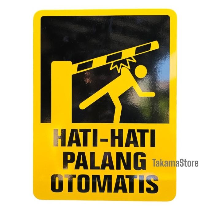 

Rambu Hati - Hati Palang Otomatis 30 X 40 Cm Plat Alumunium Terlaris