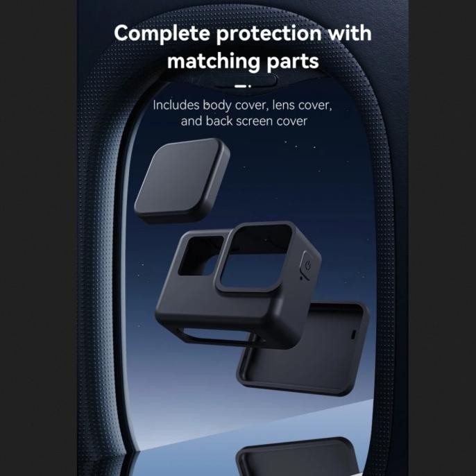 

Telesin All-Round Silicone Case Protection Case For Insta360 Ace Terlaris