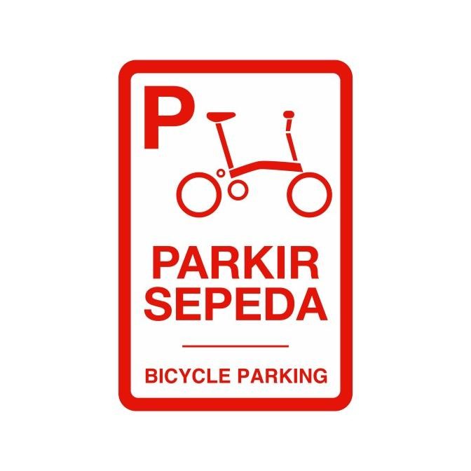 

Rambu Parkir Sepeda ( Bicycle Parking ) 20Cm X 30Cm Plat Alumunium Terlaris