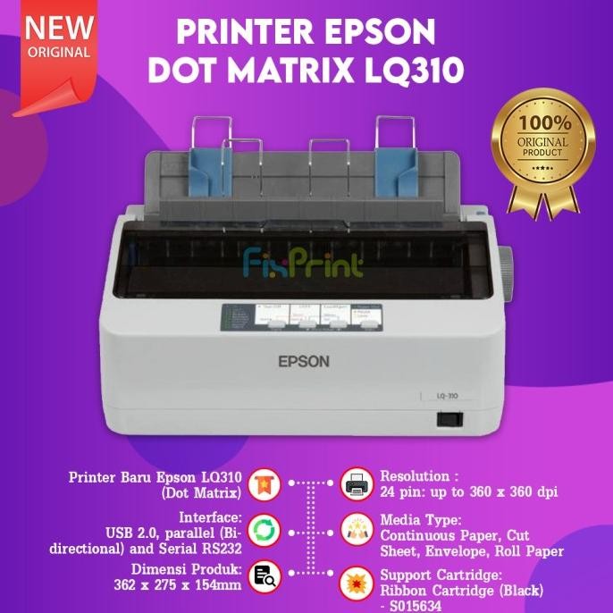 Printer Epson Dot Matrix LQ310 LQ-310 LQ 310