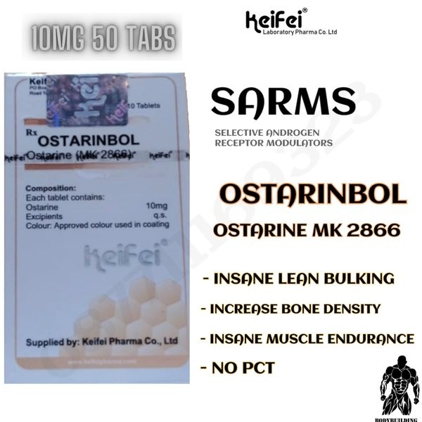 SARMS SARM OSTARINE MK2866 TESTO REPLACEMENT 10MG 50TABS KEIFEI