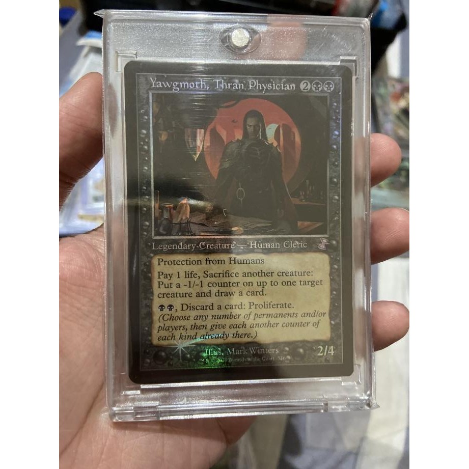 Kartu Magic MTG TSR-BS EN Foil Yawgmoth Thran Physician Retro Frame