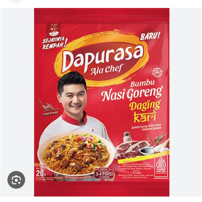 

Bumbu Dapurasa Ala Chef Bumbu Nasi Goreng Daging Kari Original 100%