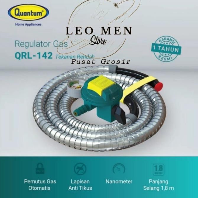 Selang Gas~Selang Kompor Gas 1 Set~QUANTUM~QRL-142~ORIGINAL