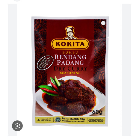 

Bumbu Kokita Rendang Padang Original 100%