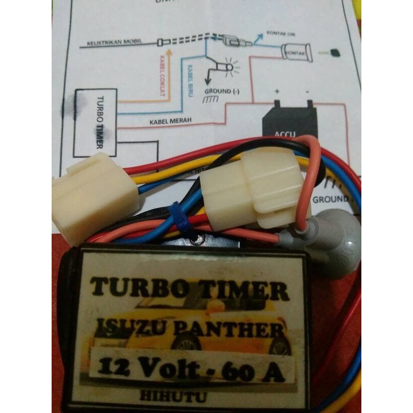 FREE ONGKIR TURBO TIMER ISUZU PANTHER UNTUK TURBO TIMER BAWAAN YG RUSAK BISA COD