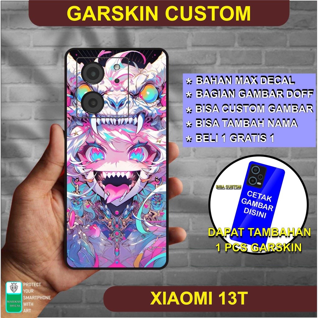 

Wrap* Antigores Xiaomi Mi 13t Kode 47 Back Wrap Skin Stiker Garksin CUSTOM Gratis (2pcs)