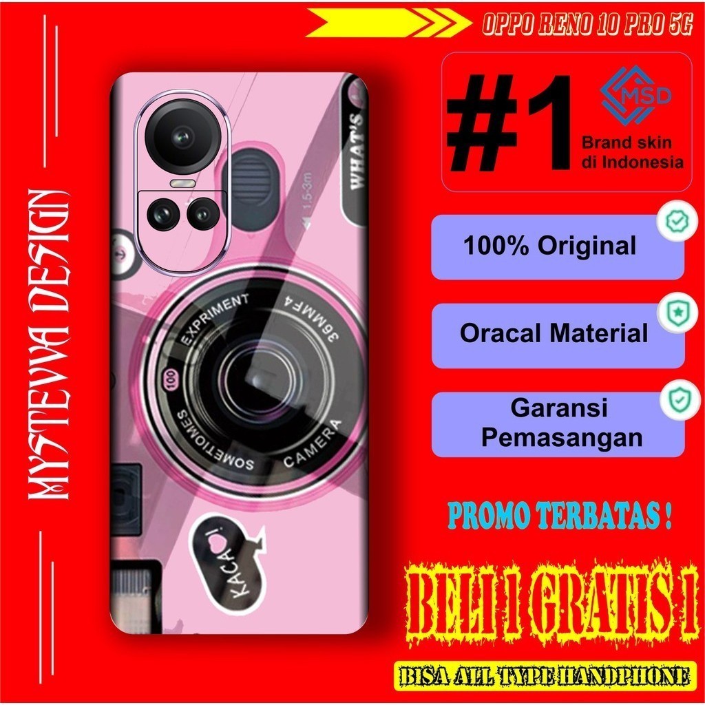 

Wrap* Oppo Reno Wrap Skin Stiker Garksin CUSTOM Gratis (2pcs)