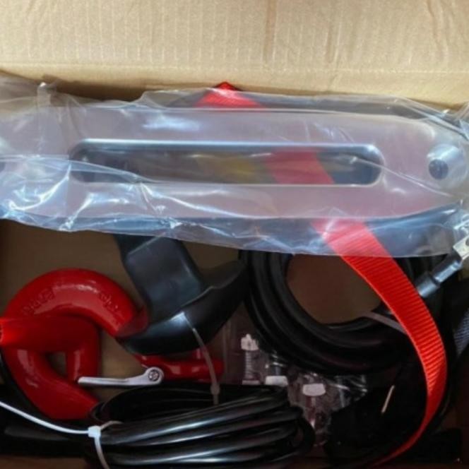 Winch Derek Warn Tabor 12000Lbs 6Ton Tali Plasma Rope 12V