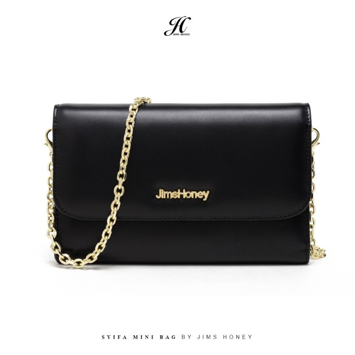 PROMO Jims Honey - Syifa Bag - Tas Mini Bag Wanita - Black