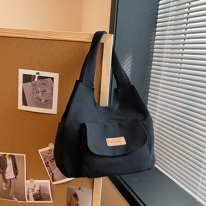 PROMO Mismi Quinta Tote Bag Tas Selempang Wanita Korean Stylish - 12Q - Hitam