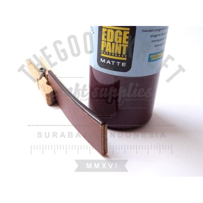 

Sale Leather Edge Paint Doff Cat Pinggiran Kulit Dark Brown / Coklat Tua