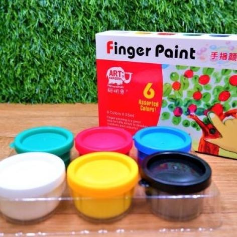 

Sale Cat / Finger Paint Isi 6 Pop 1