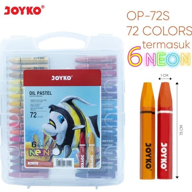 

Sale Oil Pastel Joyko Titi Op-72S Pp 72W / Crayon / Joyko Titi