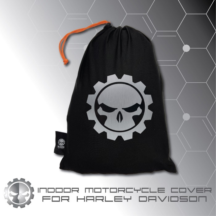 Harley Davidson Velvet Indoor Cover Softstretch Scratchproof Dustproof Genuine Part