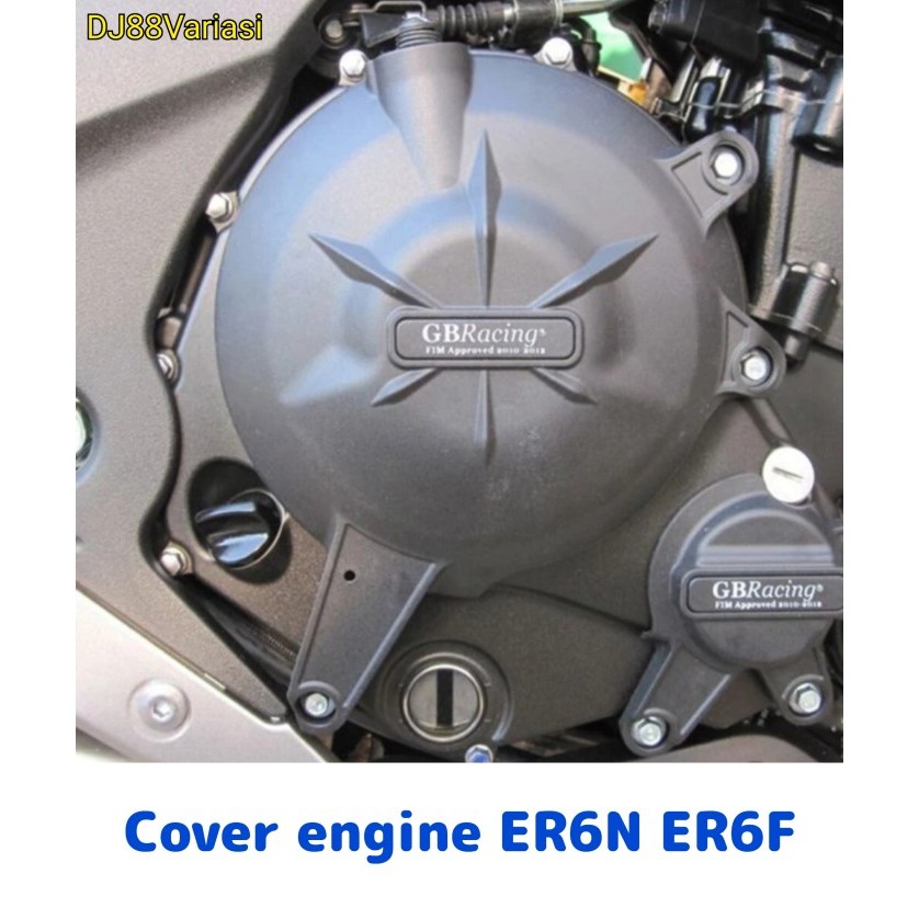 Cover Engine Er6N Er6F Gb Racing Pelindung Blok Mesin Engine Guard Genuine Part
