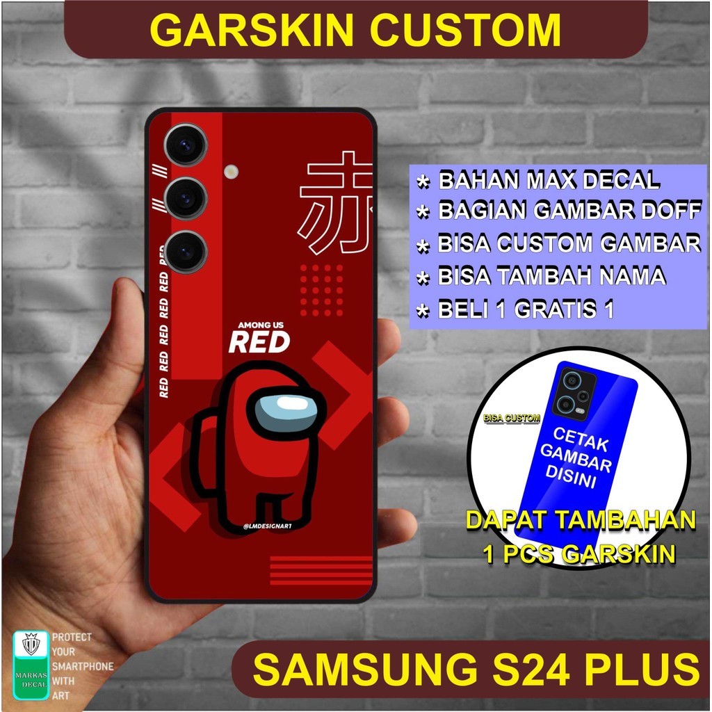 

Wrap* Antigores Samsung S24 Plus Kode 327 Wrap Skin Stiker Garksin CUSTOM Gratis (2pcs)