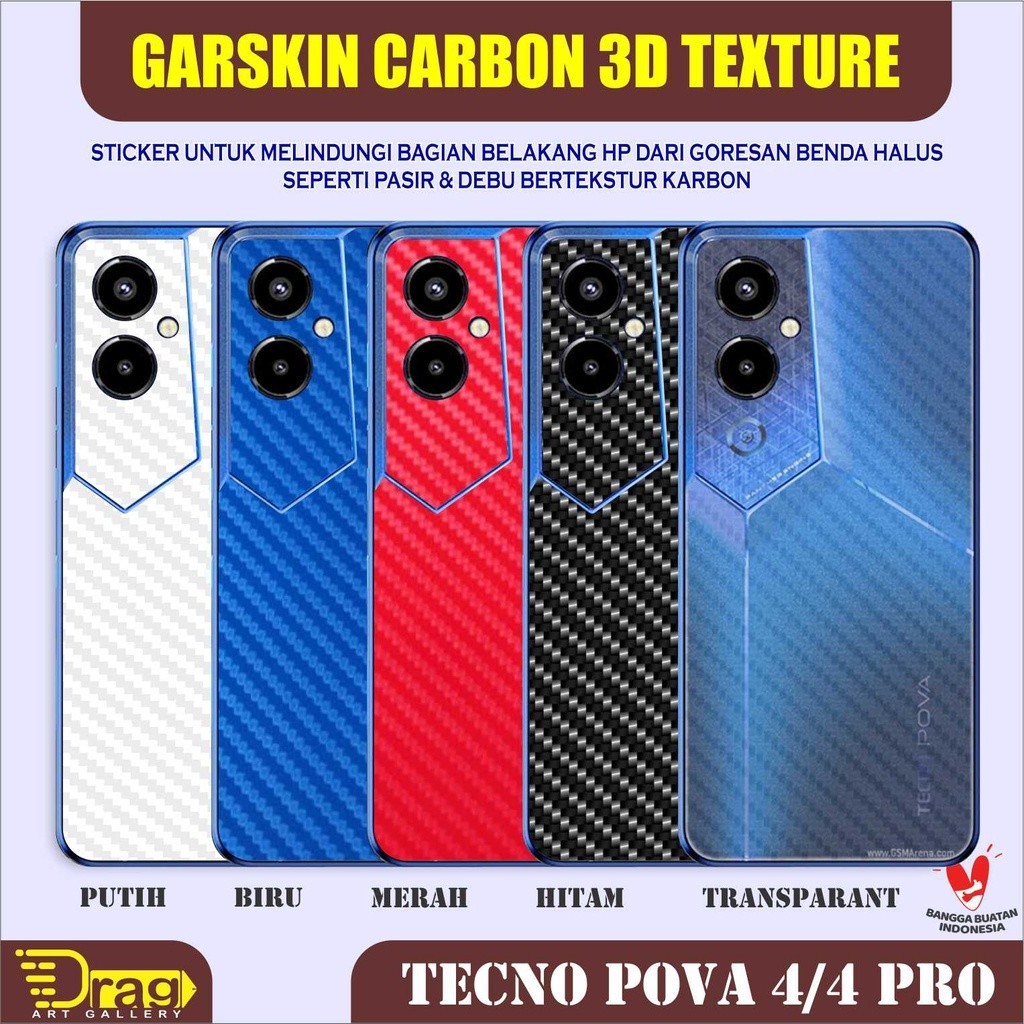 

Wrap* Tecno Pova 4 Wrap Skin Stiker Garksin CUSTOM Gratis (2pcs)