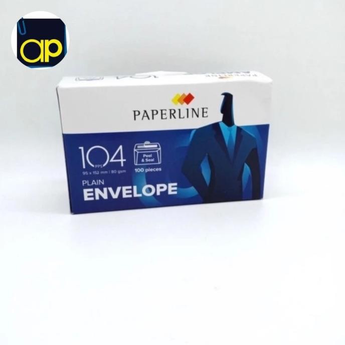 

Premium !! Amplop Paperline 104 Polos ( Peel & Seal )
