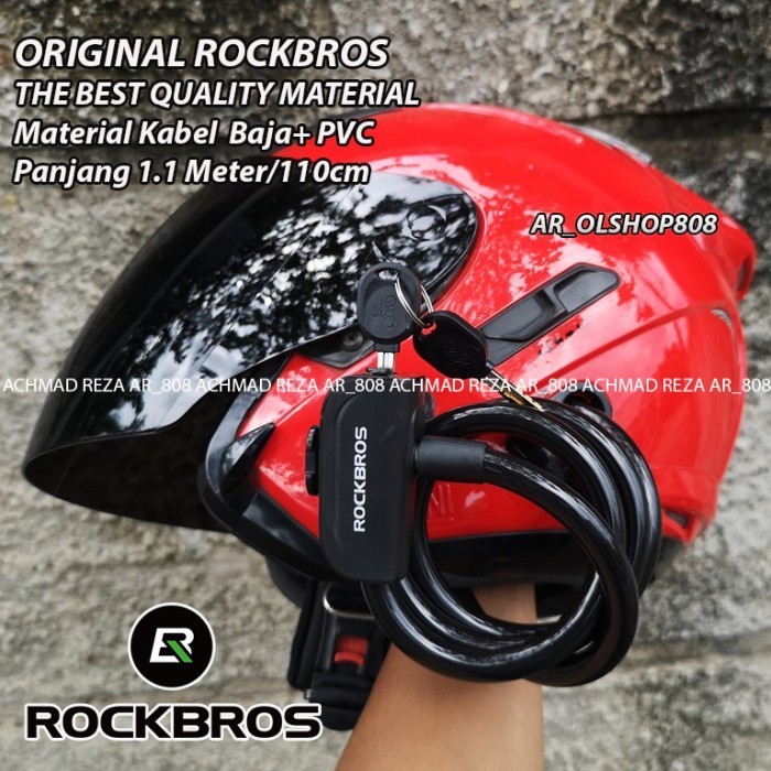 Rantai Helm Gembok Sepeda Motor Kunci gaman Helm KYT INK NHK GM BMC