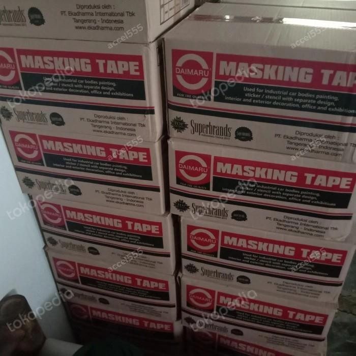 

Masking Tape Lakban Kertas Lem Daimaru 1 In Inch 24Mm 24 Mm