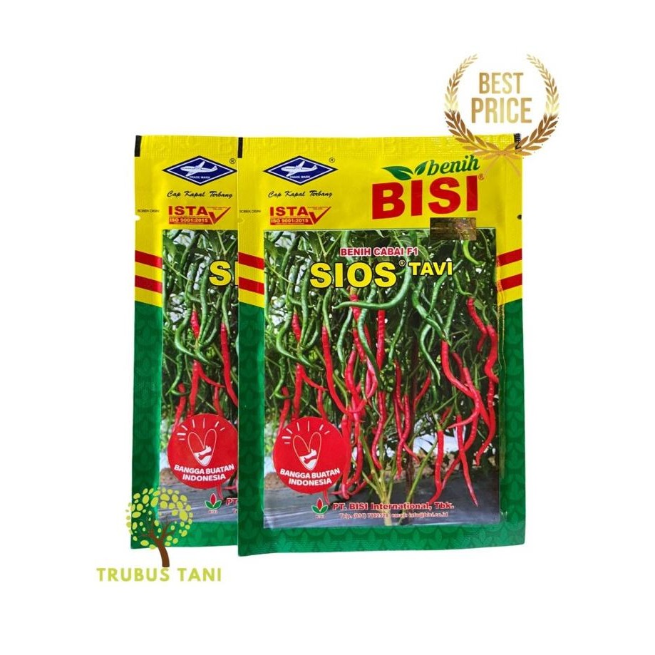 Benih Cabe Keriting - SIOS TAVI F1 - 10 gr - Cap Kapal Terbang / bibit