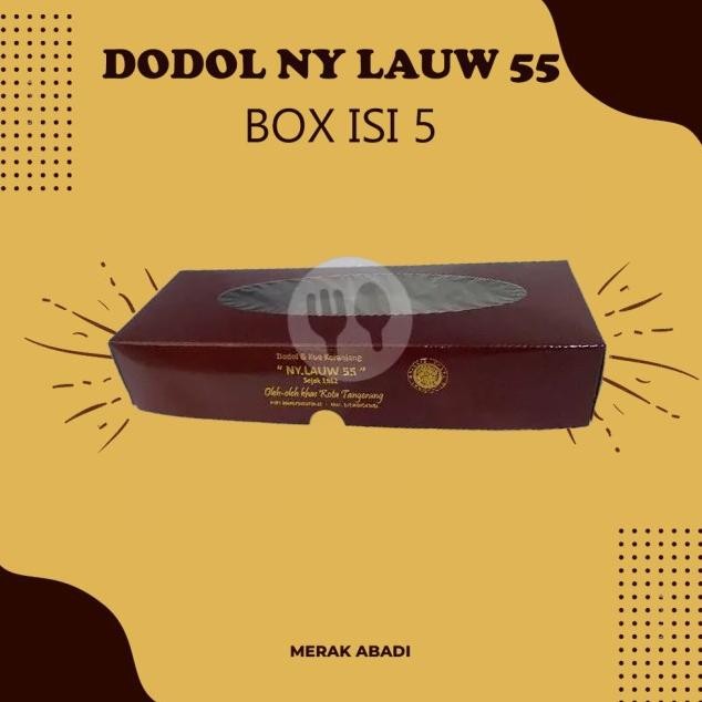 

Dodol Ny Lauw 55 Halal Tangerang Raa 1 G