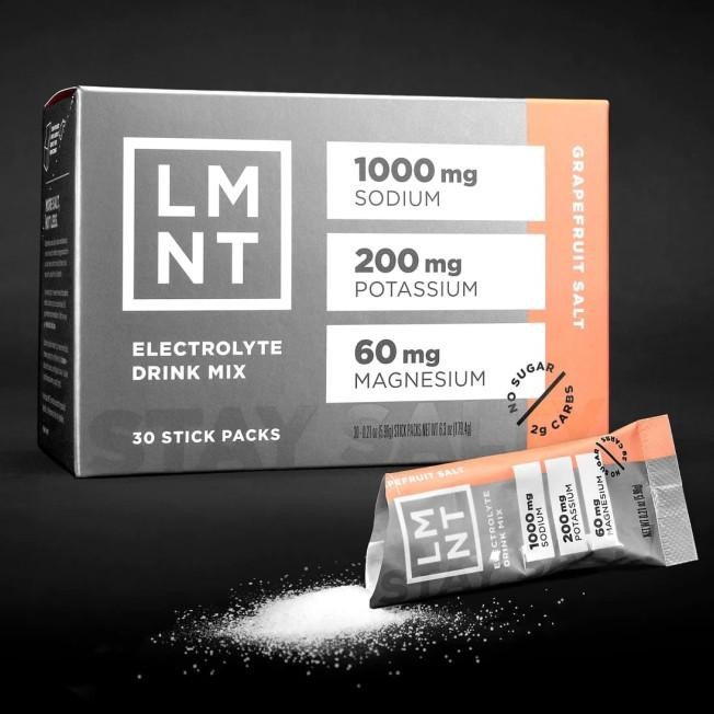 

Lmnt Electrolyte Powder Zero Ugar Drin Eletrolit Electrolyte Paleo Eto Fitne Olahraga Otot Interttent Fating 1 Bo Ii 30 Achet Travel