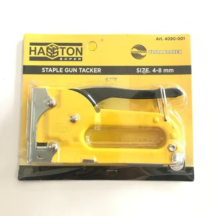 

Hasston 4090-001 Staples Gun Tacker Staple Jok Tembak Hekter Prohex Original Dan Terpercaya
