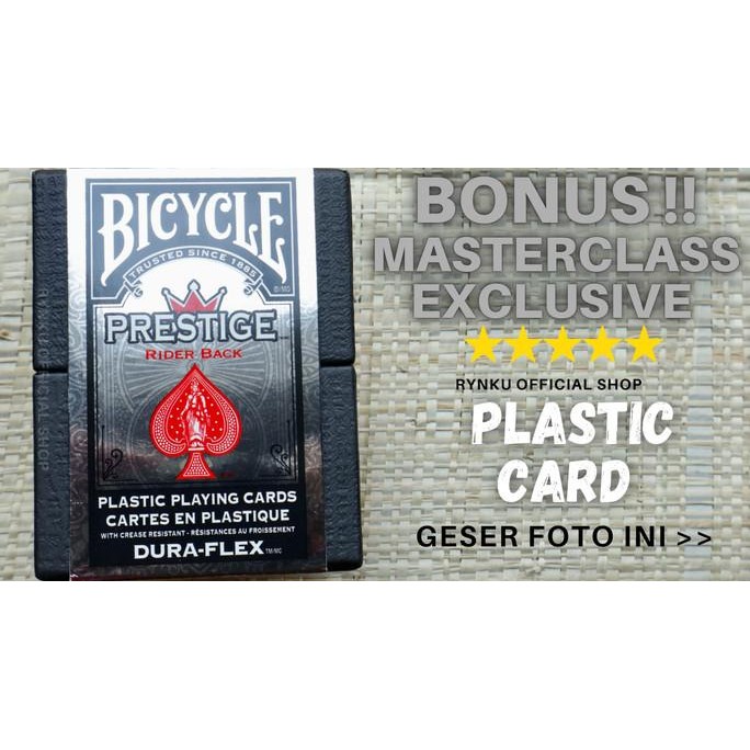 Terlaris Kartu Remi Bicycle Prestige Playing Card (Kartu Plastik)