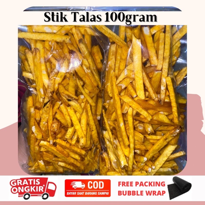 

KERIPIK STIK TALAS 100GRAM