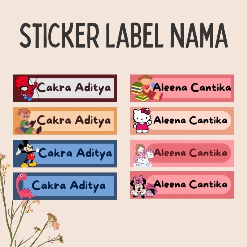 

Sticker Nama Isi 25pcs