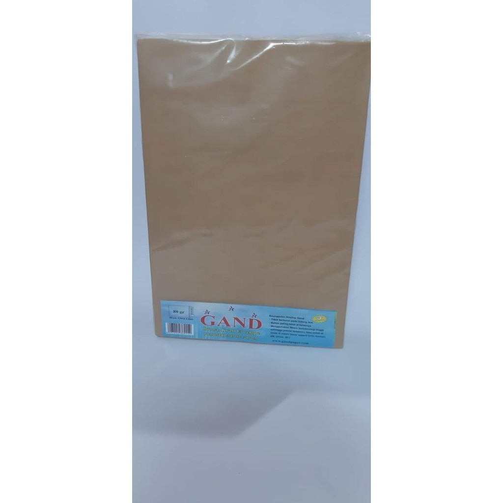 

Baru Amplop coklat Gand Folio (seal/lem)