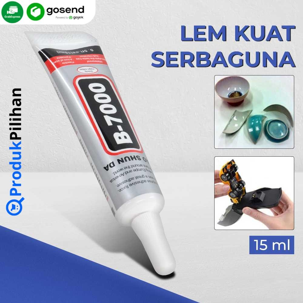 

Lem Kuat Serbaguna Power Glue Strong Adhesive 15ml - B-7000 Produk Pilihan BAO SHUN DA