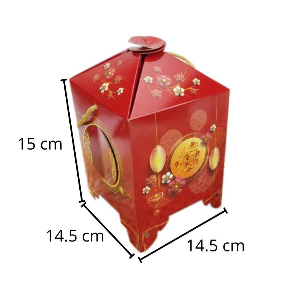 

CR - [5PCS] Box Imlek / Hampers Toples / Dus Kue Kering / Model Tandu TERLARIS