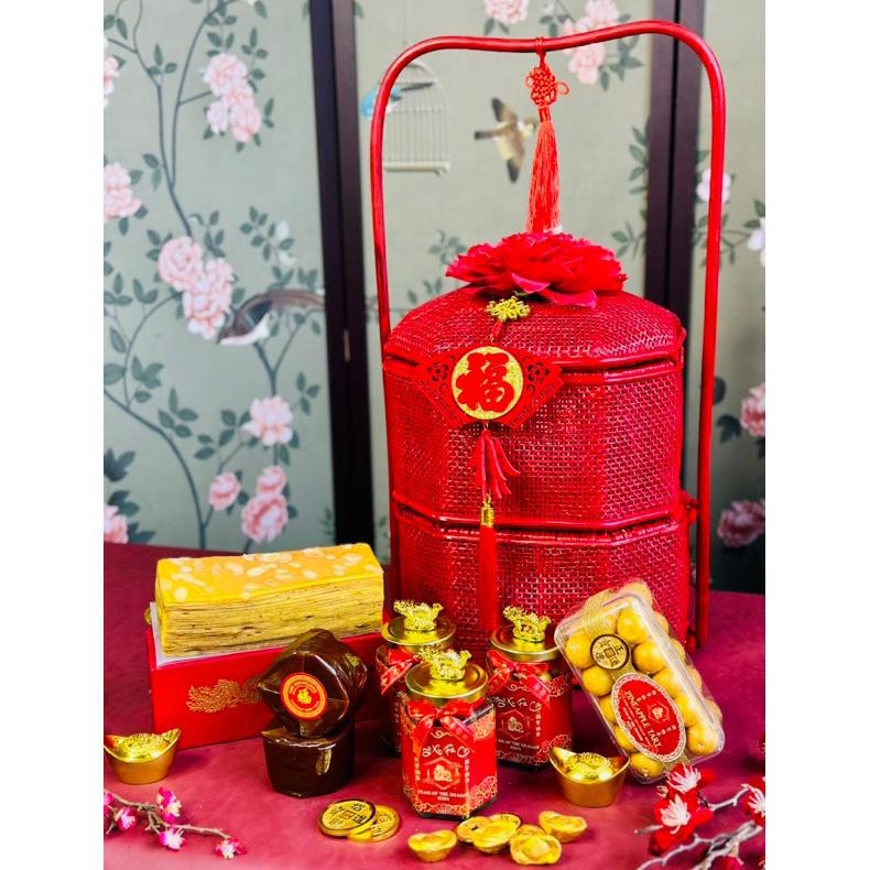 

CR - GONGXI 14 HAMPERS IMLEK Kado Bingkisan Hadiah Parcel CNY Unik Termurah Kue COOKIES HOMEMADE NASTAR PREMIUM KUE KERANJANG SINCIA TERLARIS