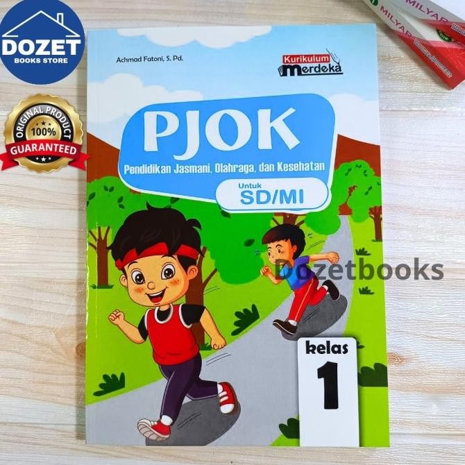 

LANGSUNG KIRIM Buku Paket PJOK Kelas 1 SD/MI kurikulum Merdeka Untuk siswa CV. WAHANA KARYA JAYA TERMURAH