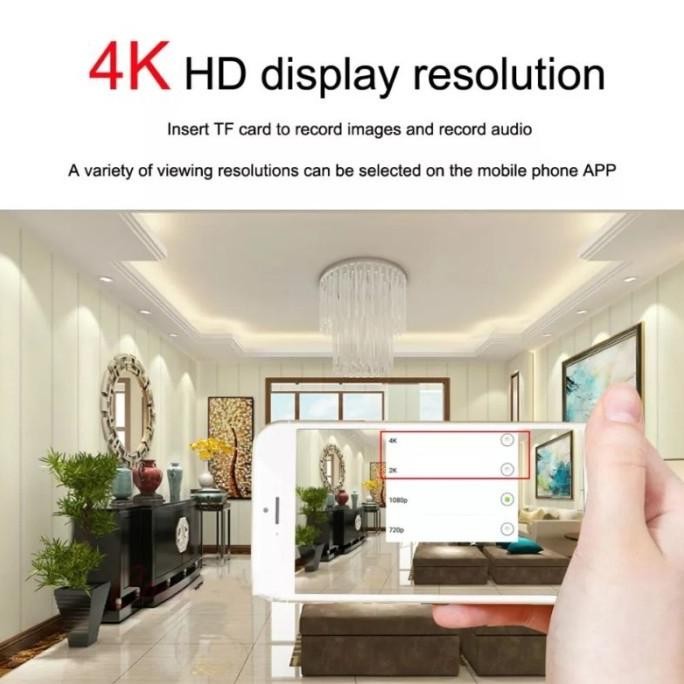 SPY CAMERA / IP WIRELES WIFI IP HIDDEN / SPY CAMERA SUPER MINI FULL HD