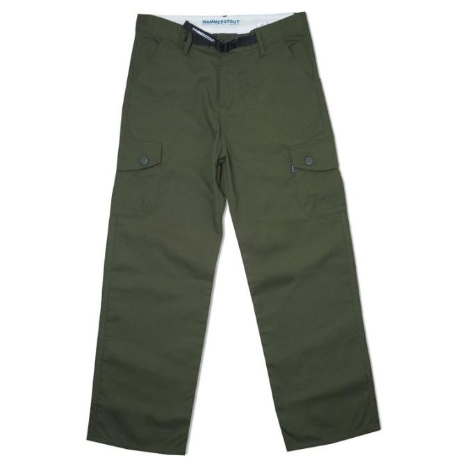 Sale Hammerstout Celana Cargo Olive Delp Olive Cargo Pants