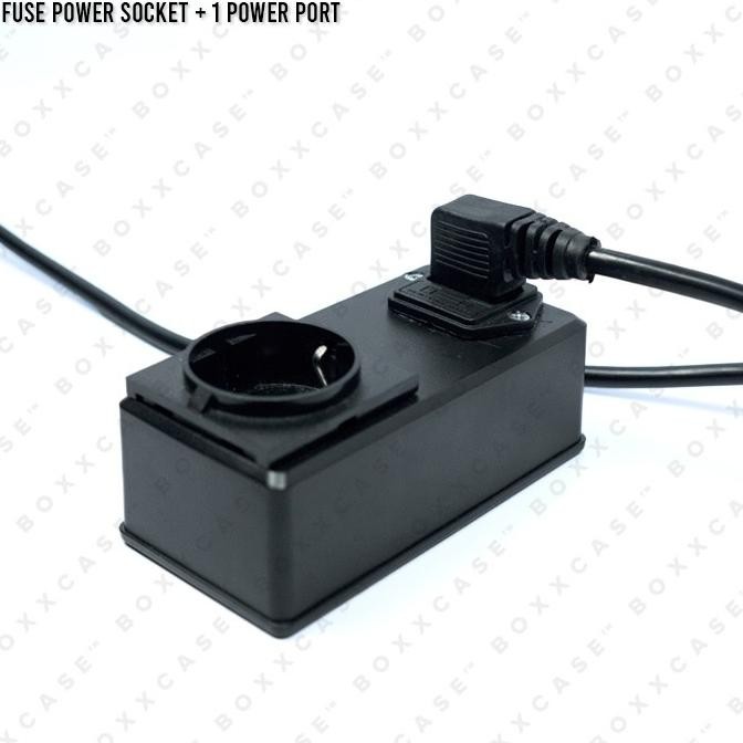 FUSED POWER SOCKET + POWER PORT