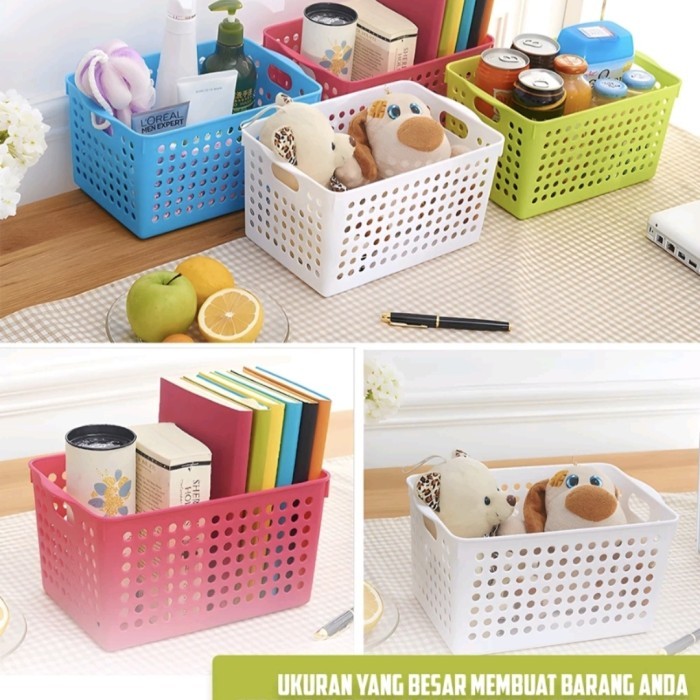 

261-Keranjang Serbaguna Penyimpanan/Box Storage/Container Garnet Murah Multifungsi