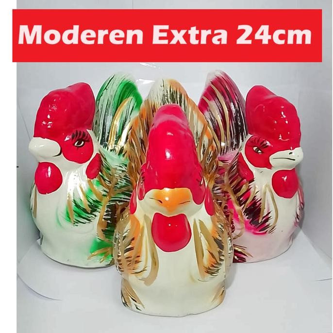 Celengan tanah liat ayam premium besar murah bergaransi wd extra GM