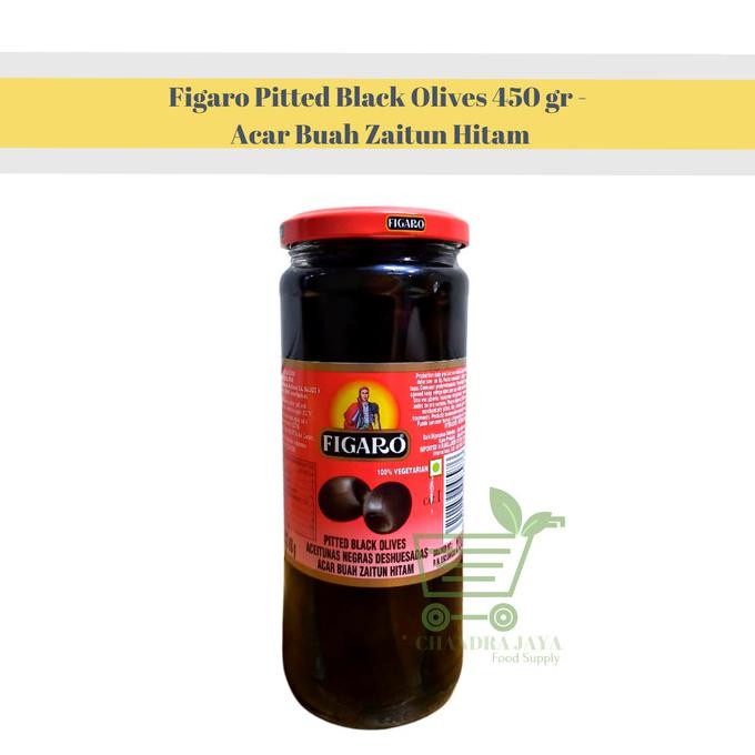 

Figaro Pitted Black Olives 450 Gr - Acar Buah Zaitun Hitam Stok Terbatas
