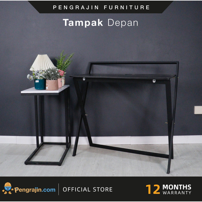 Cuci Gudang Craftsman Meja Belajar Dan Kerja Lipat Minimalis Edition Msb05