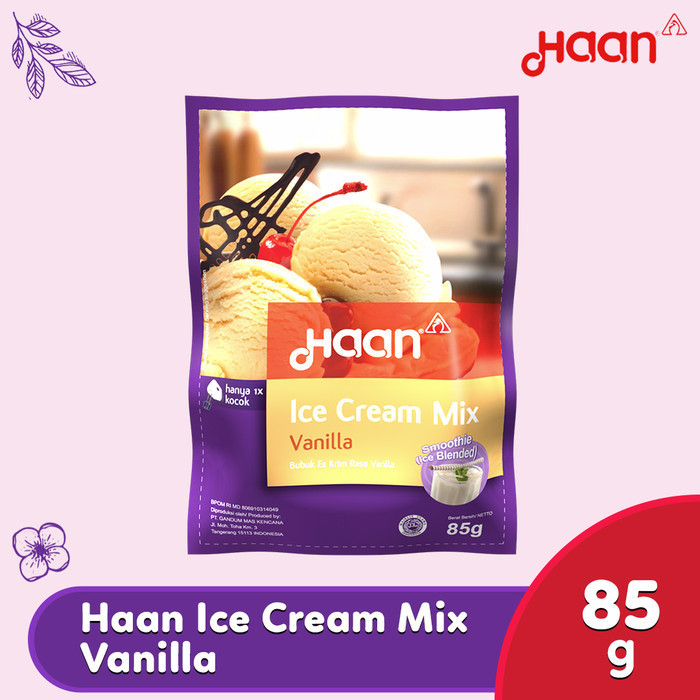 

HAAN ICE CREAM MIX VANILLA 85G