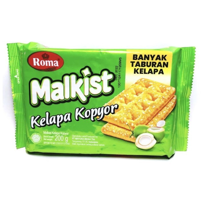 

ROMA MALKIST KELAPA KOPYOR 200G