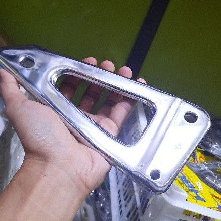 braket knalpot rx s krom dudukan knalpot rxs