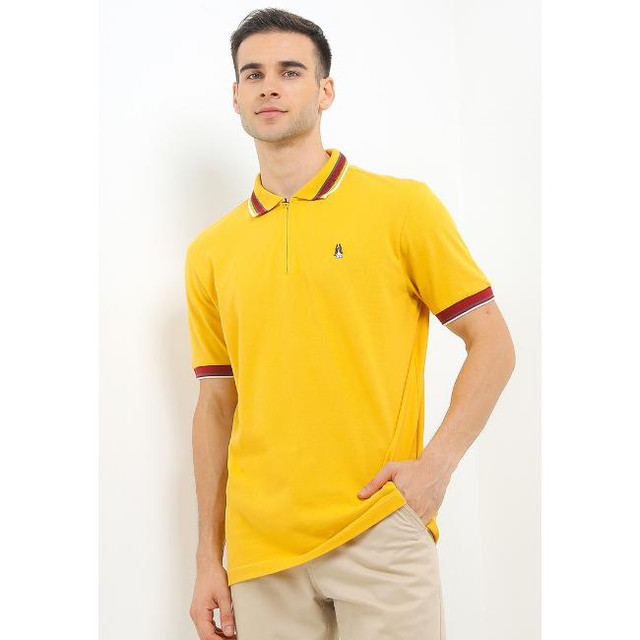 Hush Puppies Kaos Polo Pria Ginova Yellow